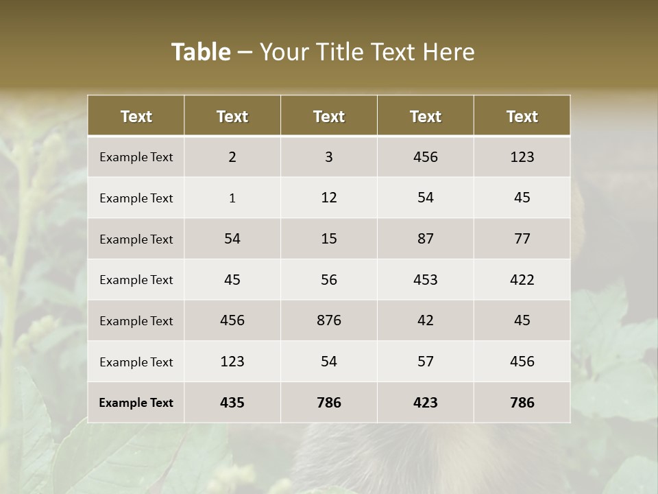 Big Yawn PowerPoint Template