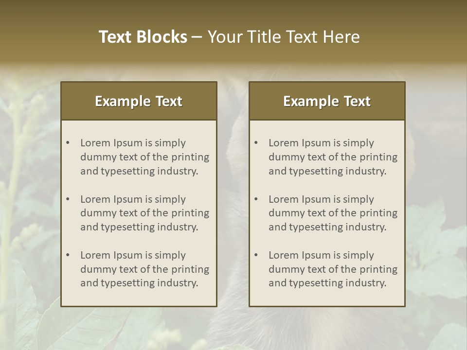 Big Yawn PowerPoint Template