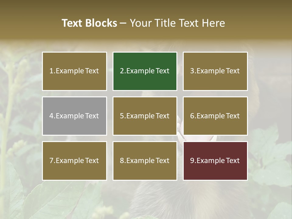 Big Yawn PowerPoint Template