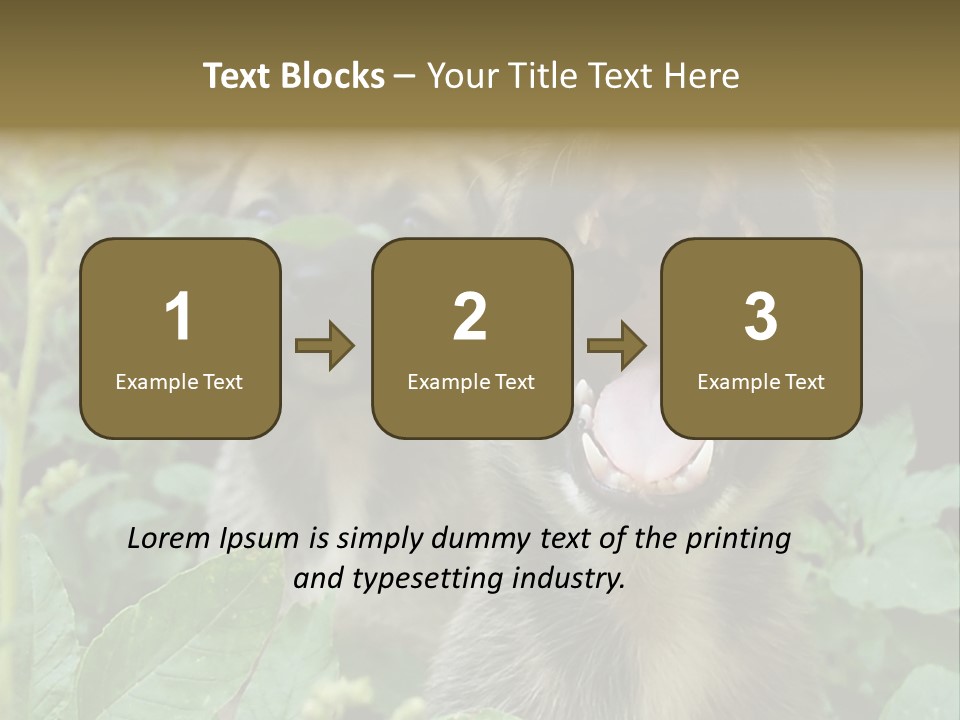 Big Yawn PowerPoint Template