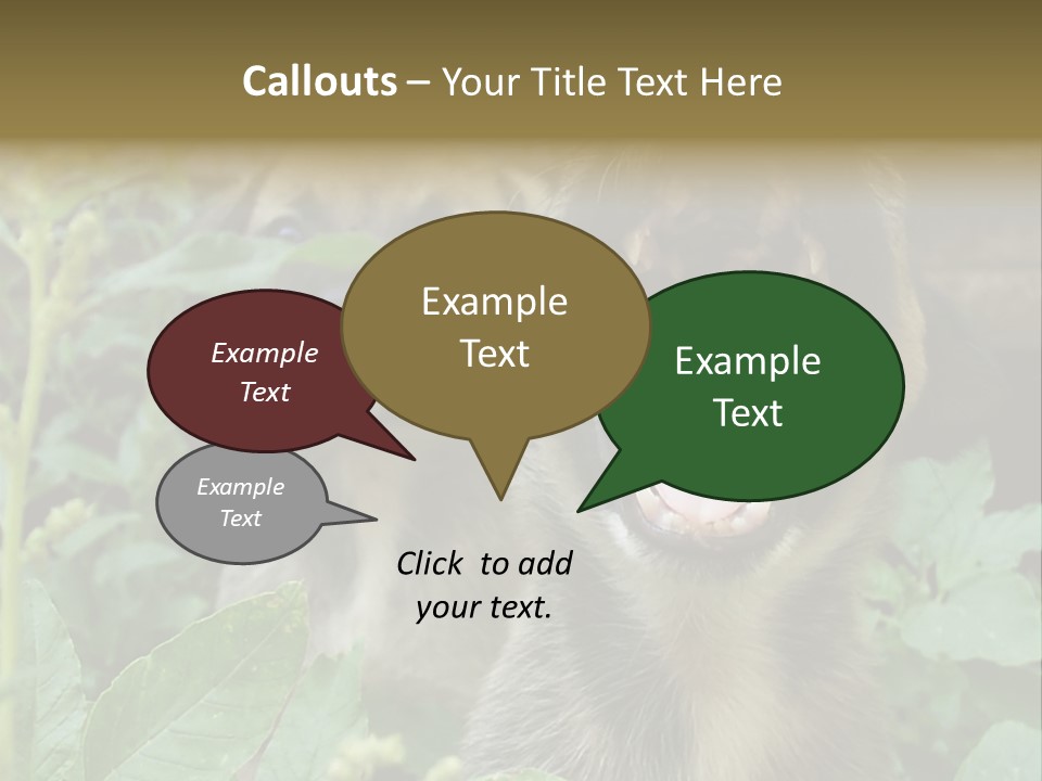 Big Yawn PowerPoint Template