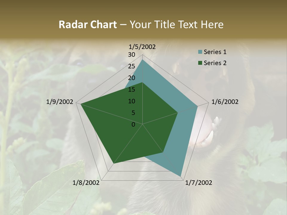 Big Yawn PowerPoint Template
