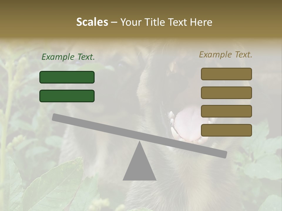 Big Yawn PowerPoint Template
