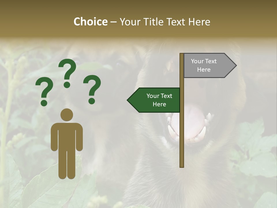 Big Yawn PowerPoint Template