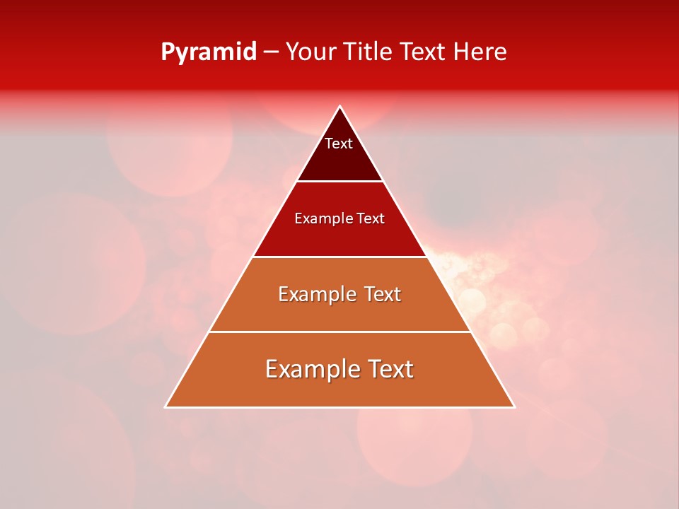 Red Bubbles PowerPoint Template