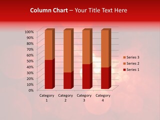 Red Bubbles PowerPoint Template