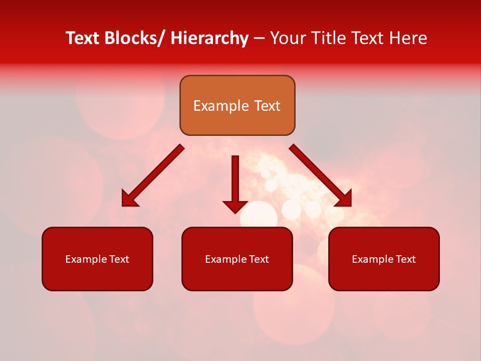 Red Bubbles PowerPoint Template