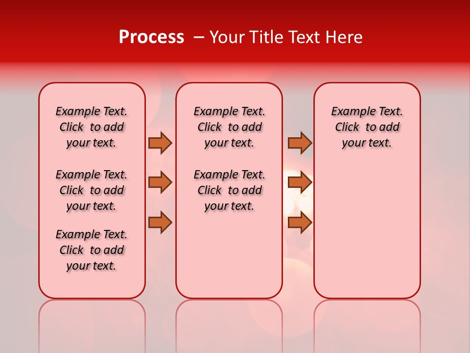 Red Bubbles PowerPoint Template