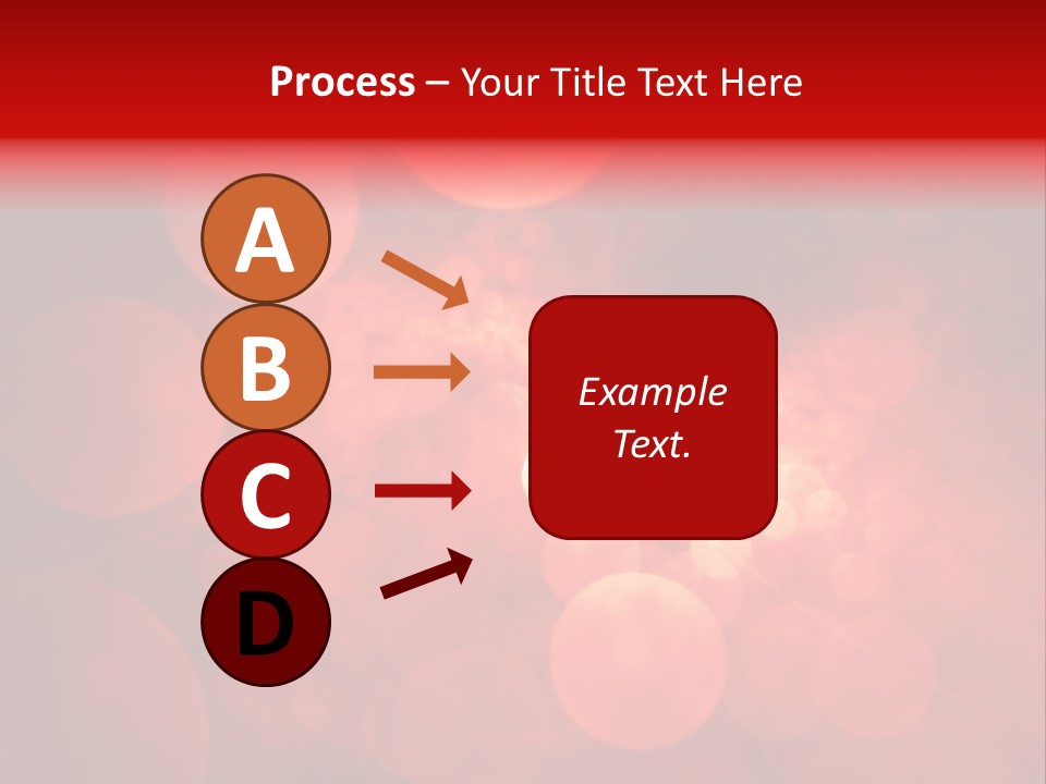 Red Bubbles PowerPoint Template