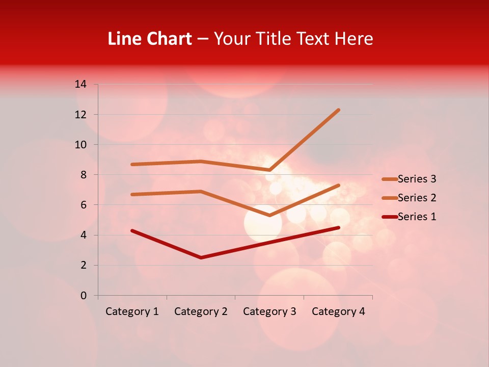 Red Bubbles PowerPoint Template
