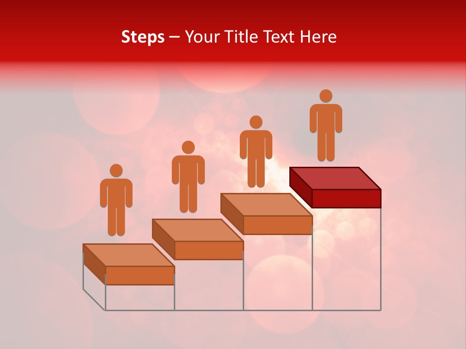 Red Bubbles PowerPoint Template