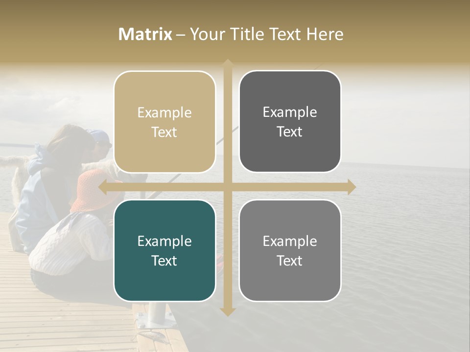 Family Fishing PowerPoint Template