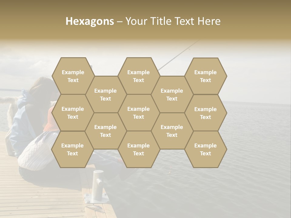 Family Fishing PowerPoint Template