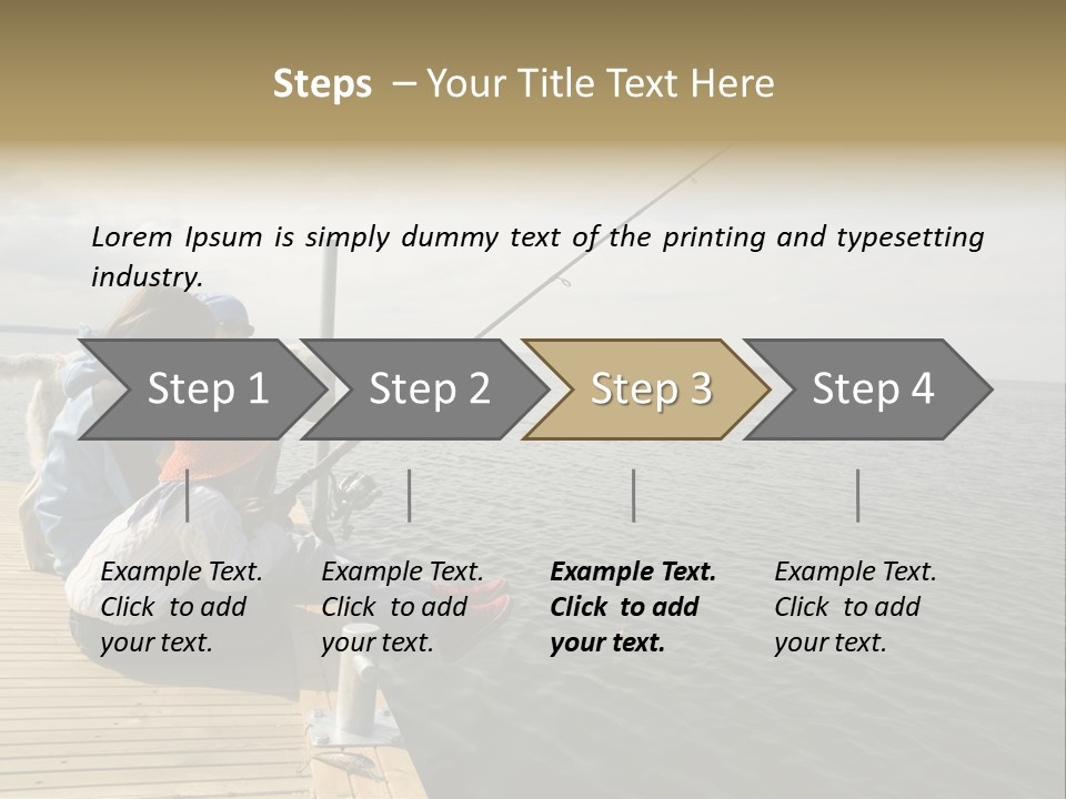 Family Fishing PowerPoint Template