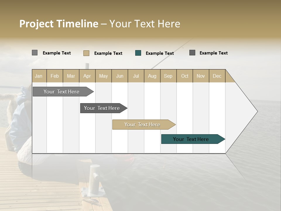 Family Fishing PowerPoint Template