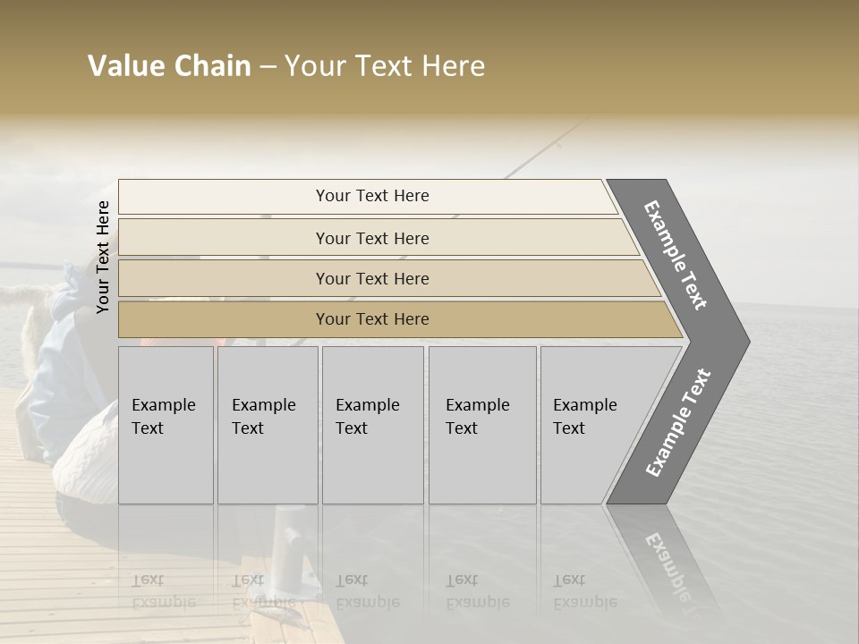 Family Fishing PowerPoint Template