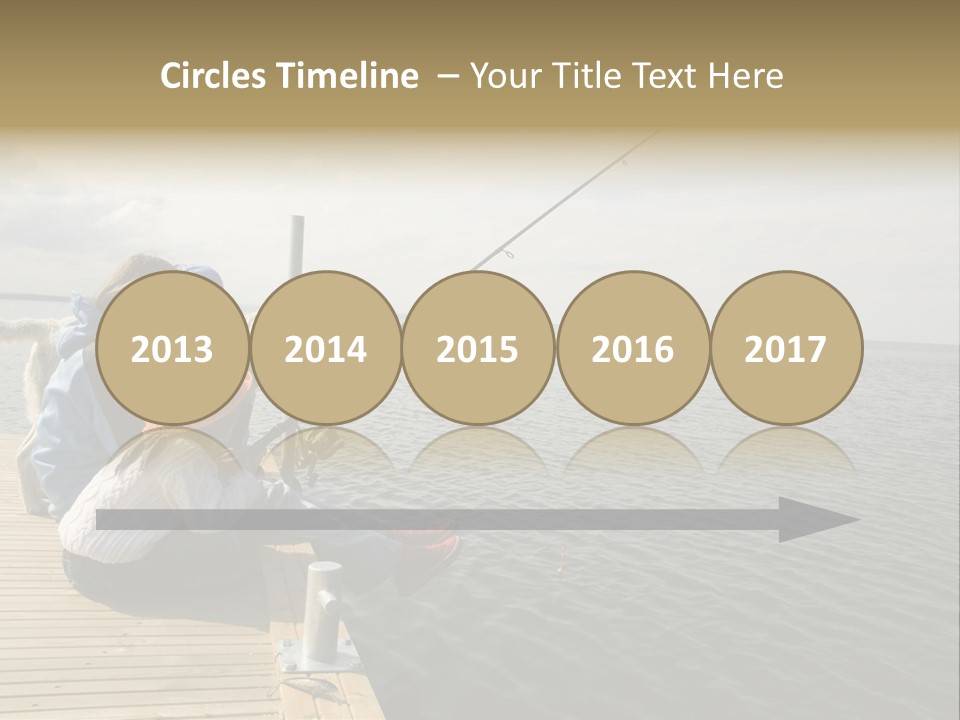 Family Fishing PowerPoint Template