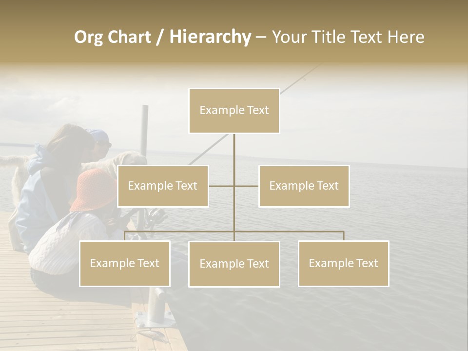 Family Fishing PowerPoint Template