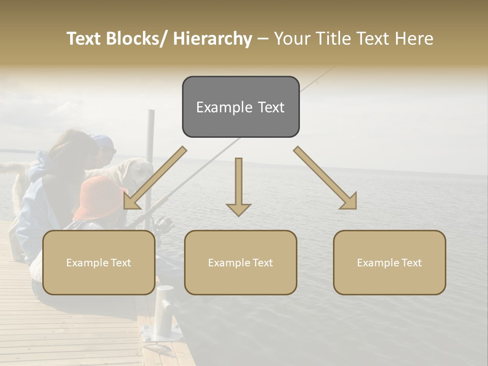 Family Fishing PowerPoint Template