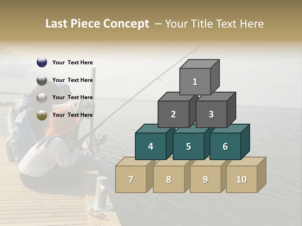 Family Fishing PowerPoint Template