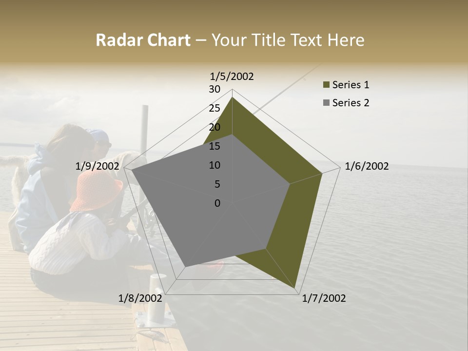 Family Fishing PowerPoint Template