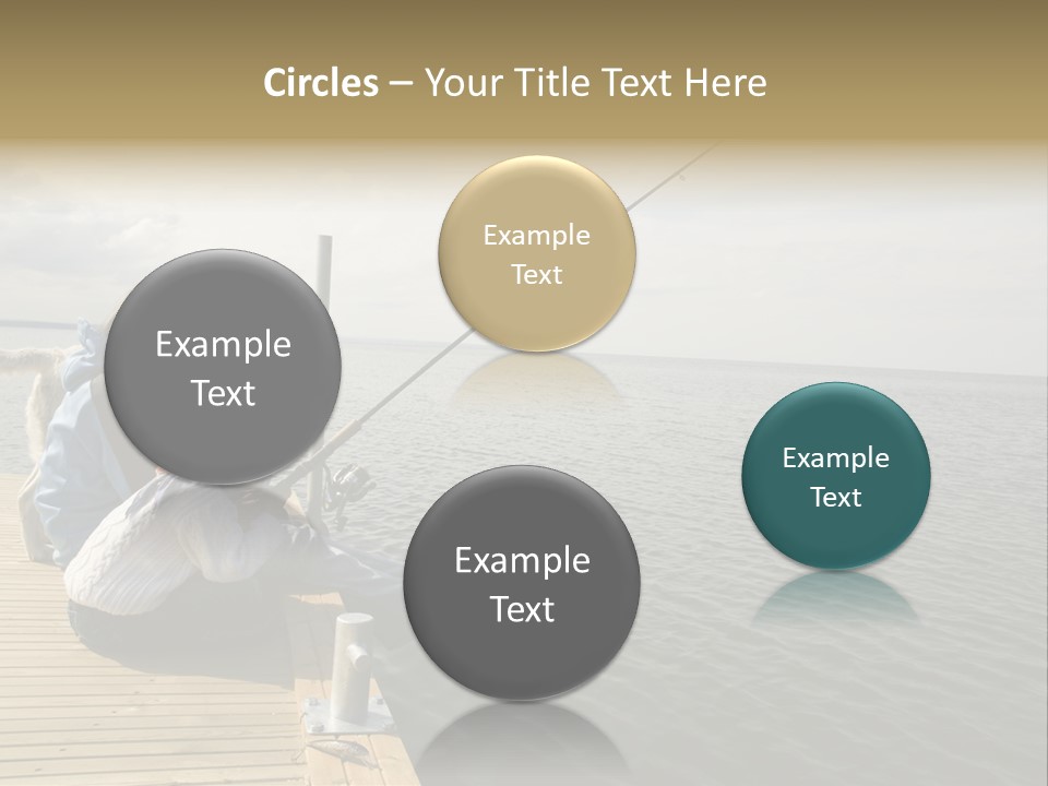 Family Fishing PowerPoint Template