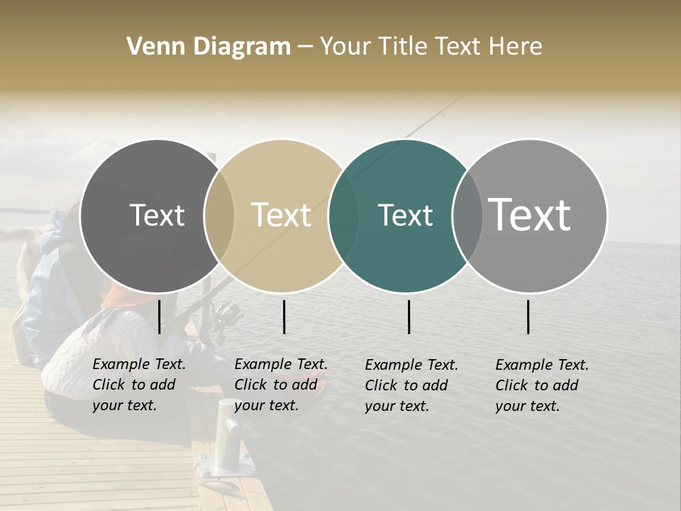 Family Fishing PowerPoint Template