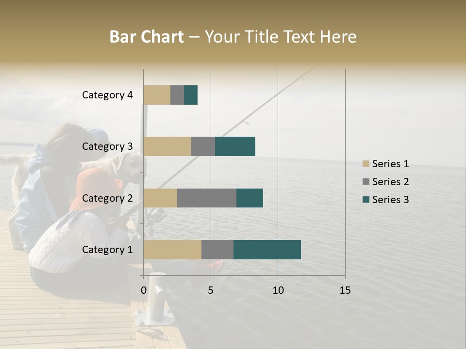 Family Fishing PowerPoint Template