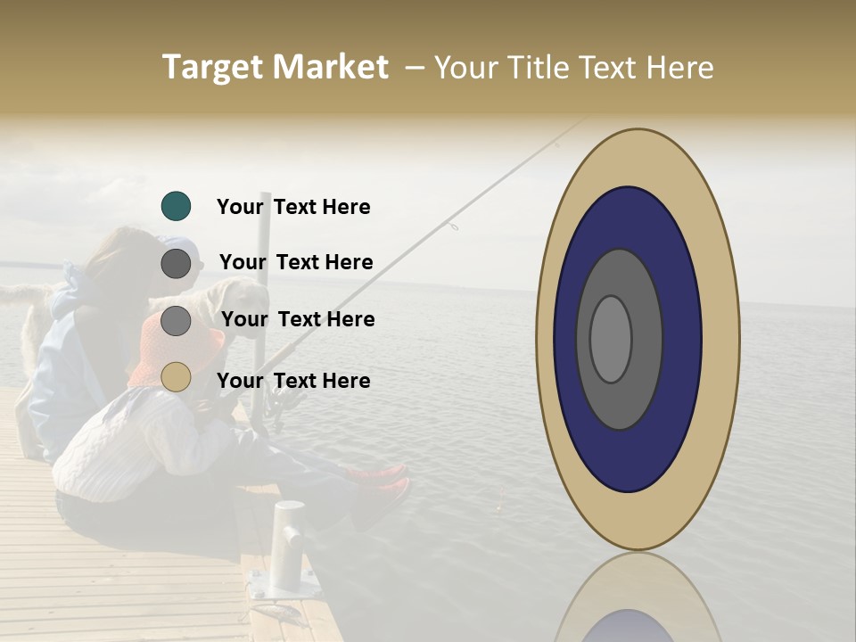 Family Fishing PowerPoint Template