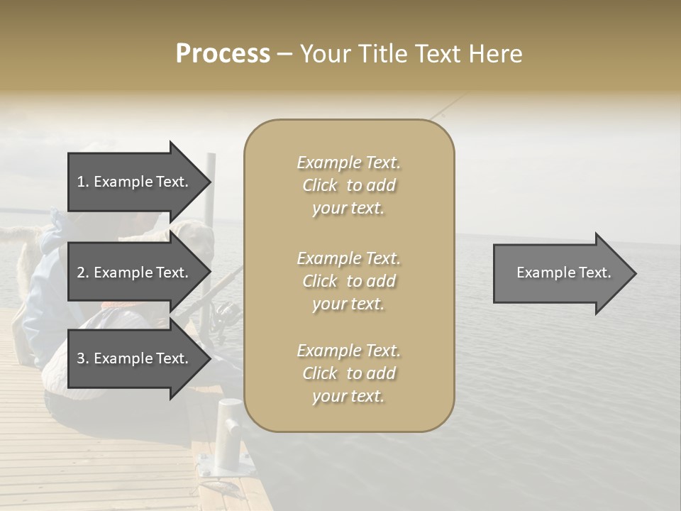 Family Fishing PowerPoint Template