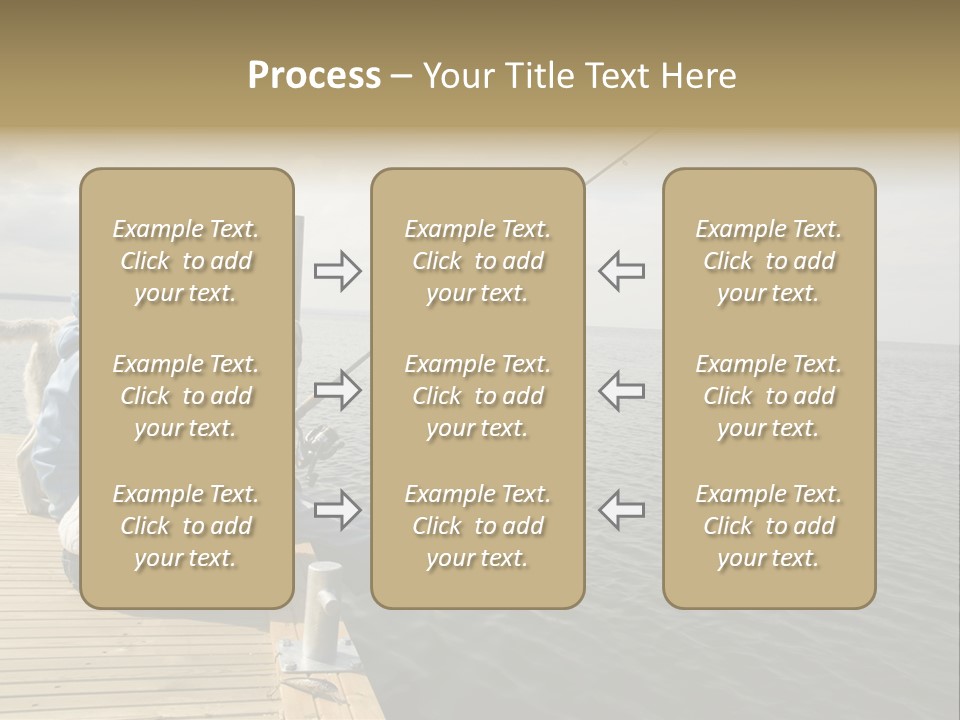 Family Fishing PowerPoint Template