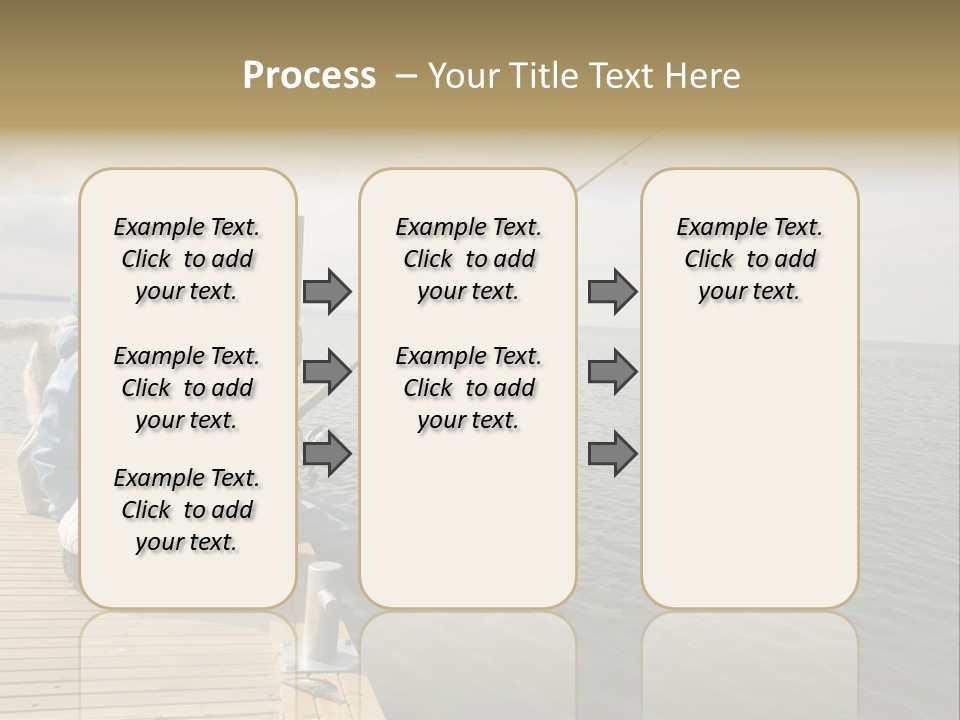 Family Fishing PowerPoint Template