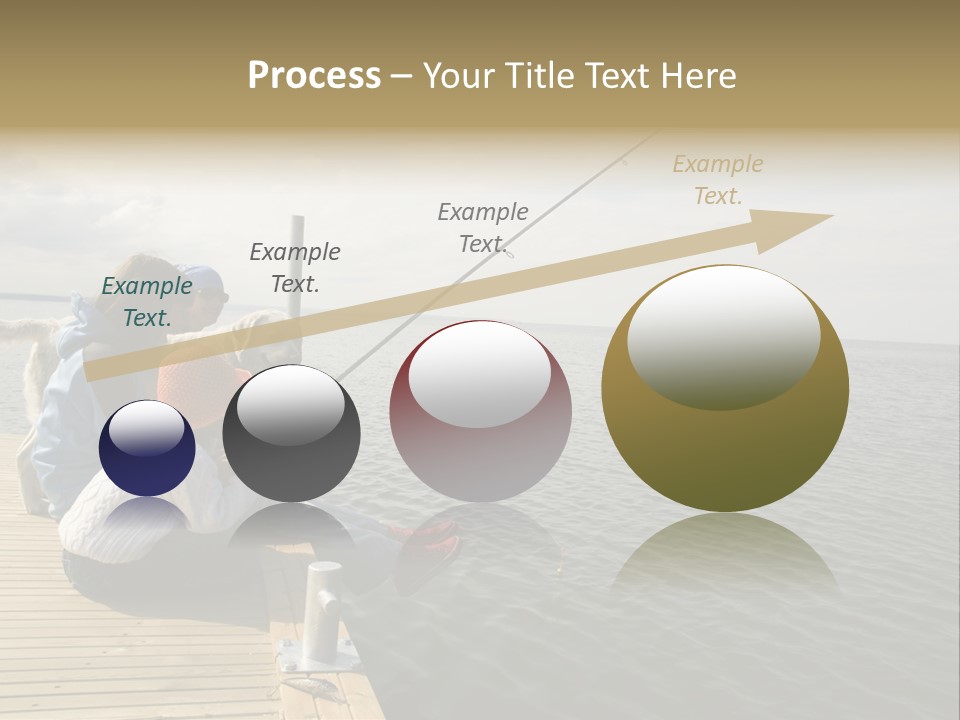 Family Fishing PowerPoint Template