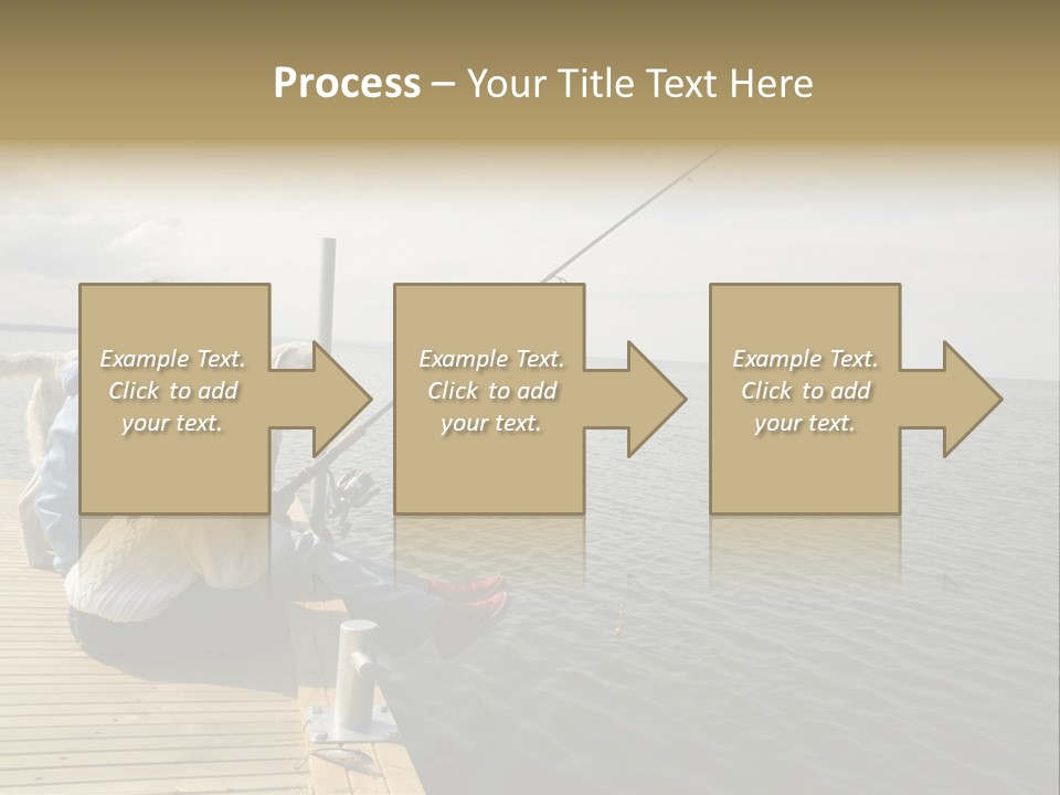 Family Fishing PowerPoint Template
