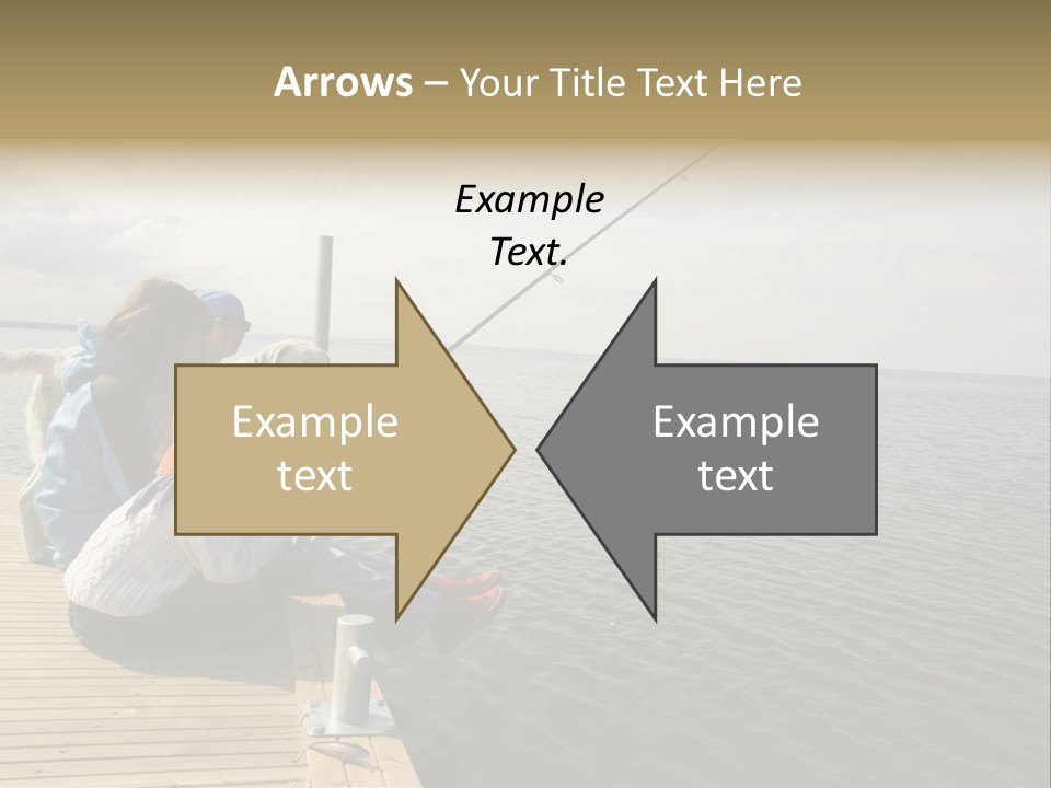 Family Fishing PowerPoint Template