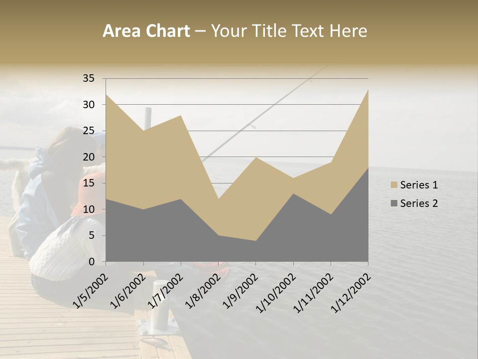 Family Fishing PowerPoint Template