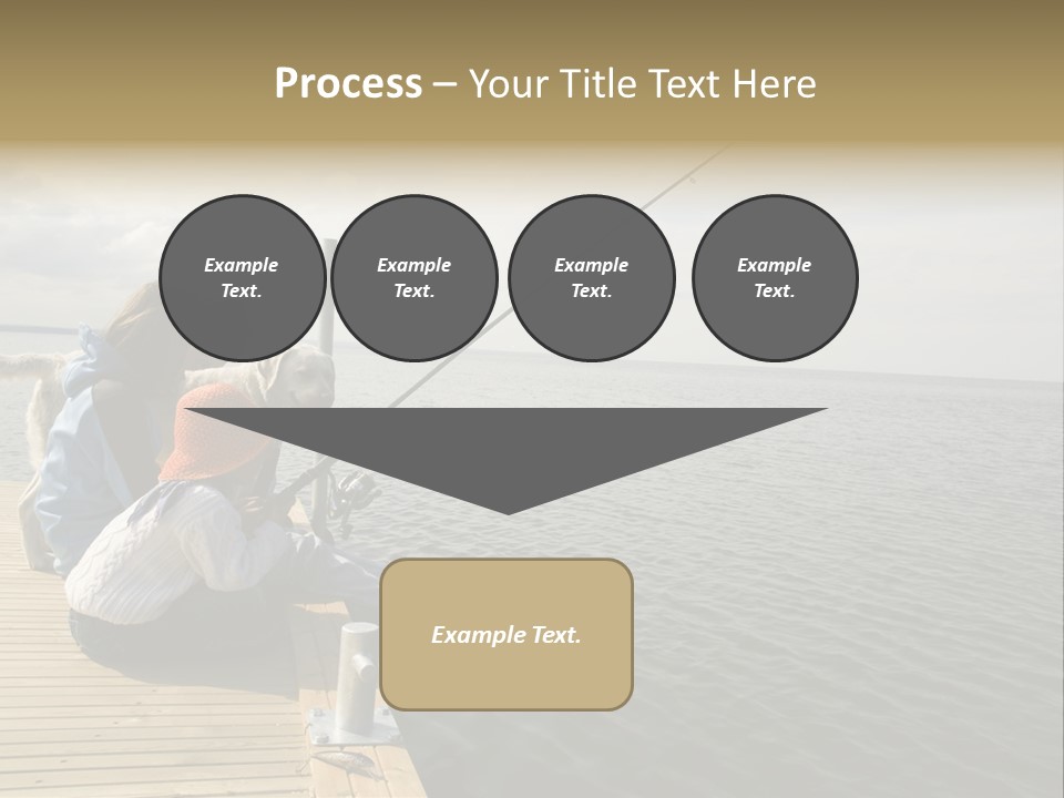 Family Fishing PowerPoint Template