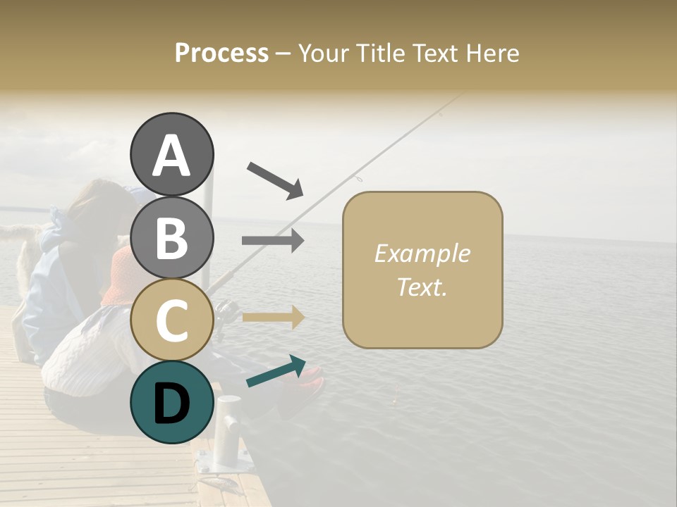 Family Fishing PowerPoint Template