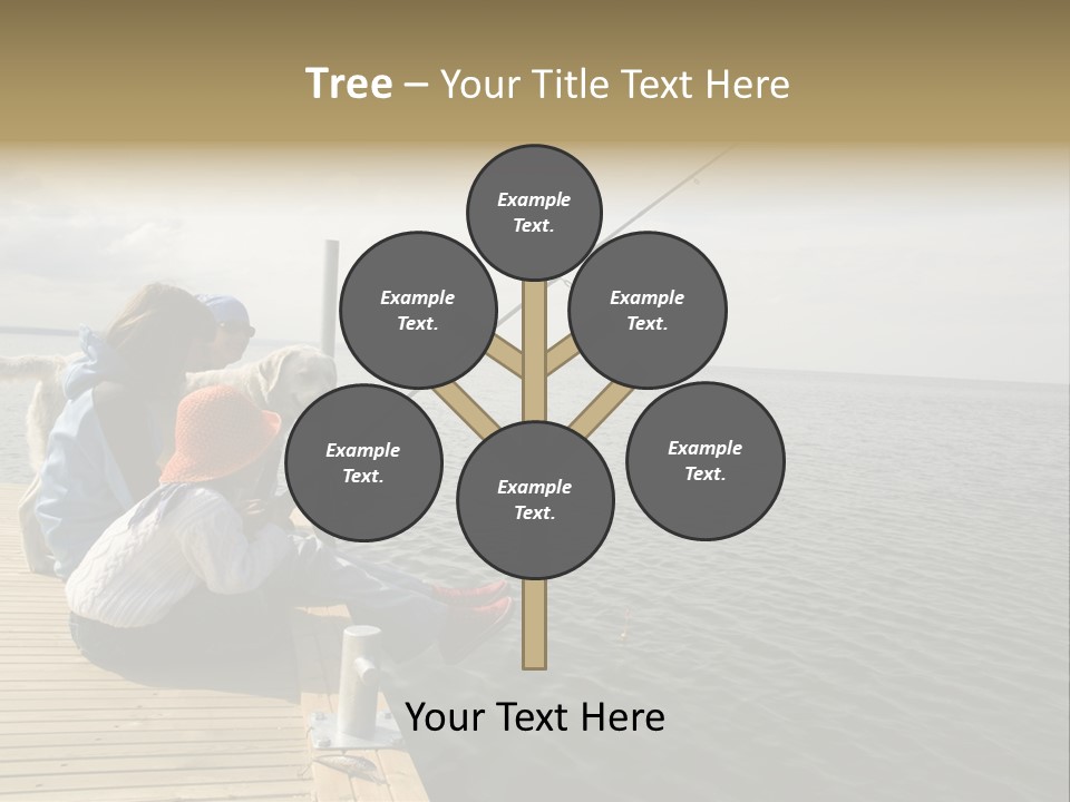 Family Fishing PowerPoint Template