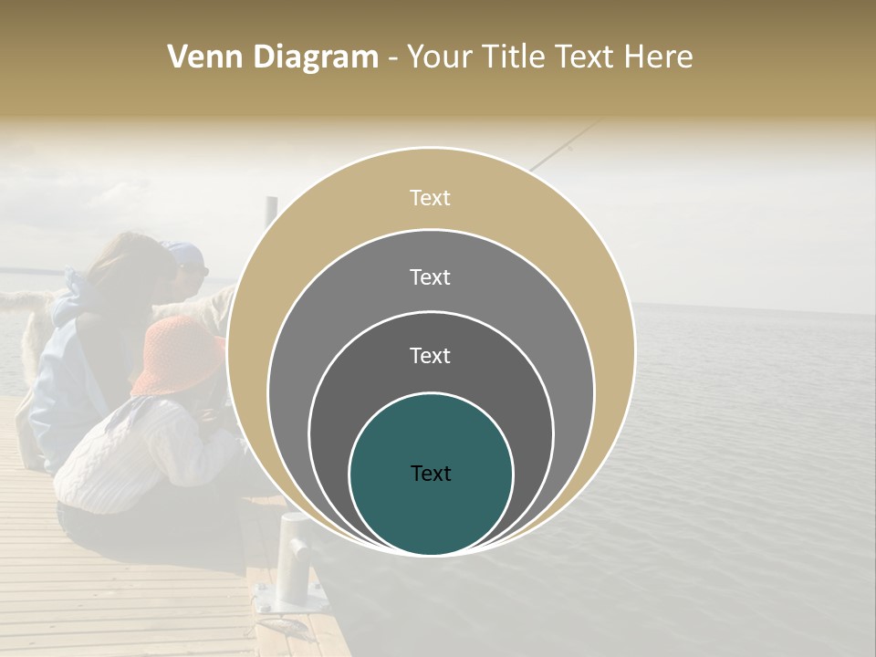 Family Fishing PowerPoint Template