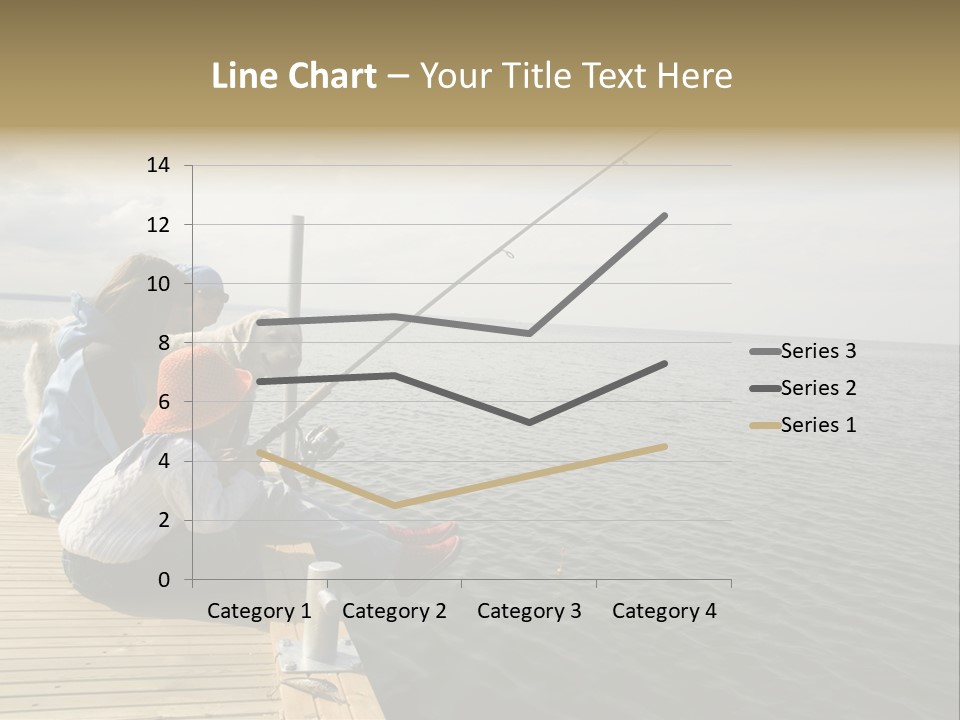 Family Fishing PowerPoint Template