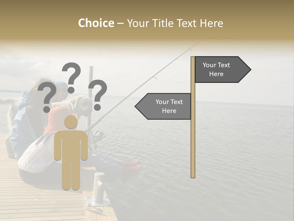 Family Fishing PowerPoint Template