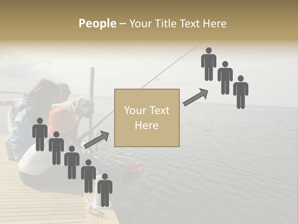 Family Fishing PowerPoint Template