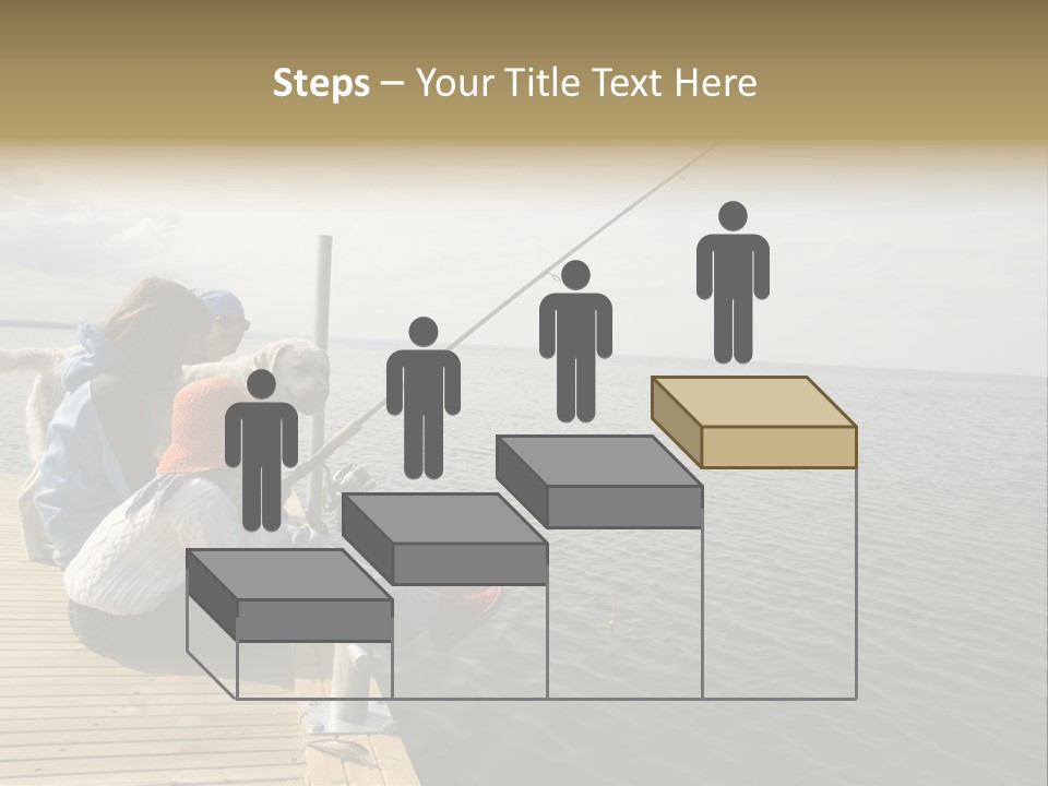 Family Fishing PowerPoint Template