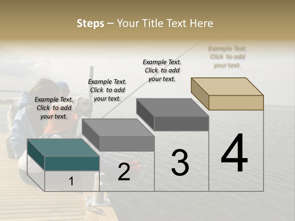 Family Fishing PowerPoint Template