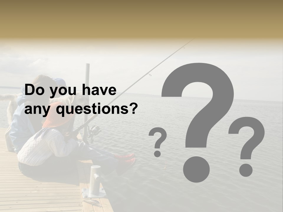 Family Fishing PowerPoint Template