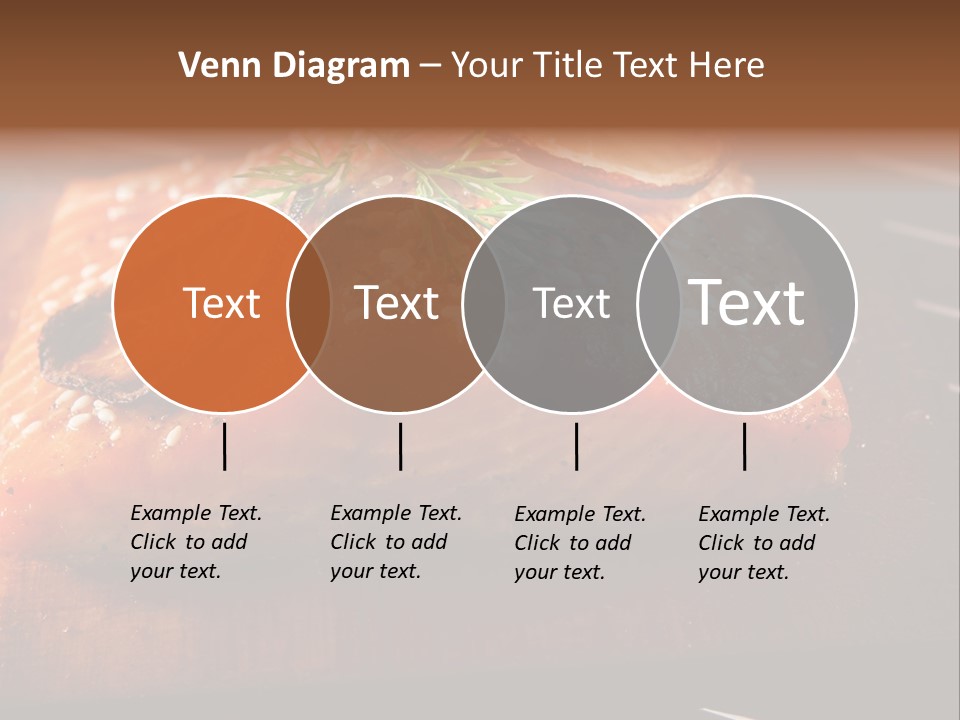 Salmon Grilled On Cedar Plank PowerPoint Template