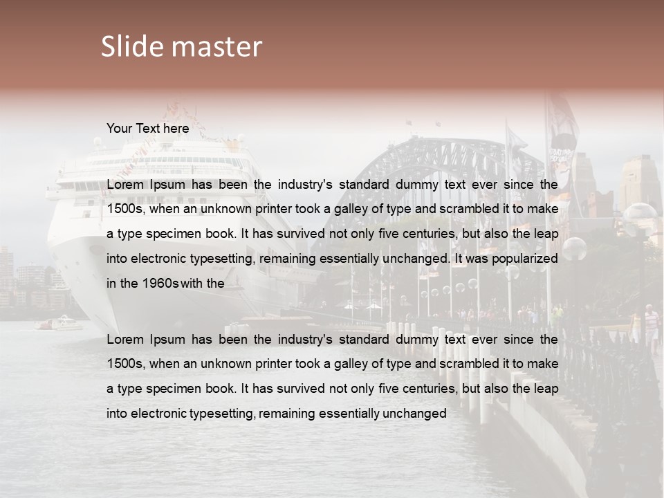 Sydney Harbour PowerPoint Template