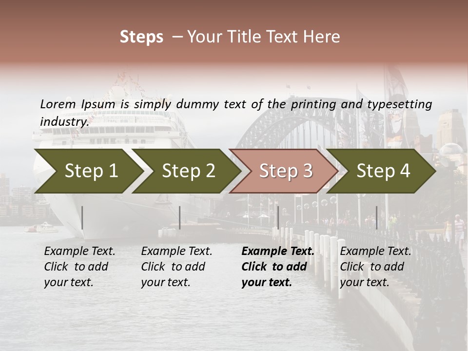 Sydney Harbour PowerPoint Template
