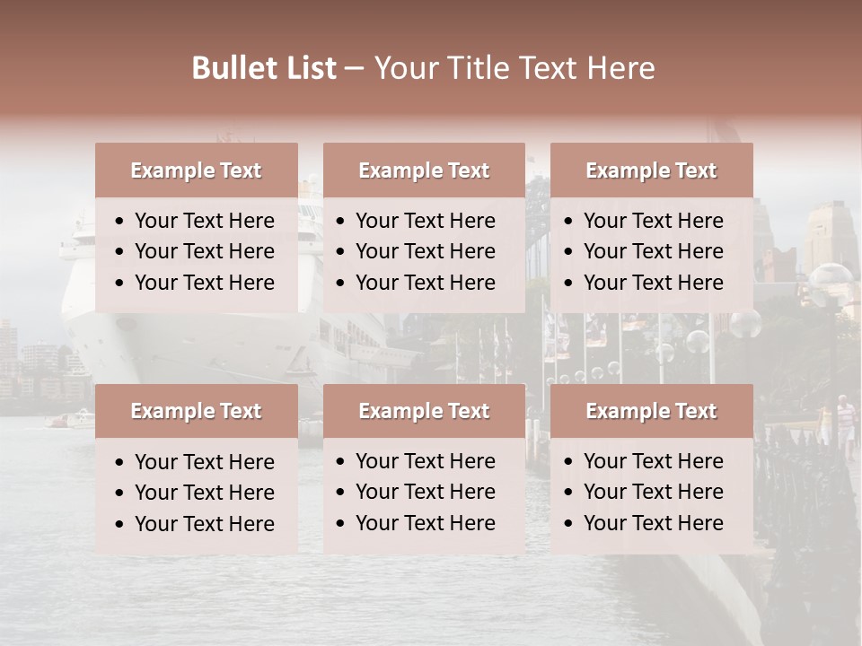 Sydney Harbour PowerPoint Template